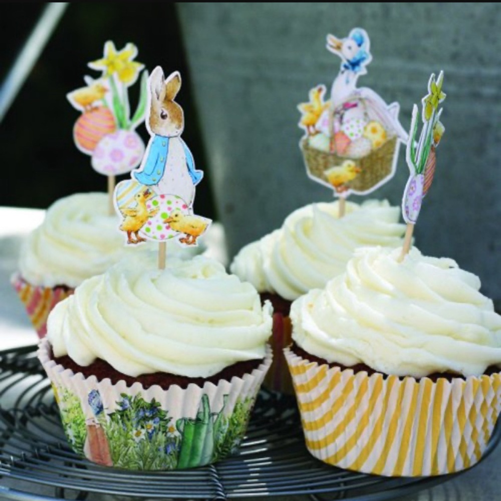 Easter Cupcake Muffin Liners Toppers Peter Rabbit Williams Sonoma